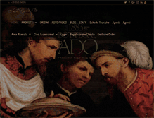 Tablet Screenshot of labottegadiado.com